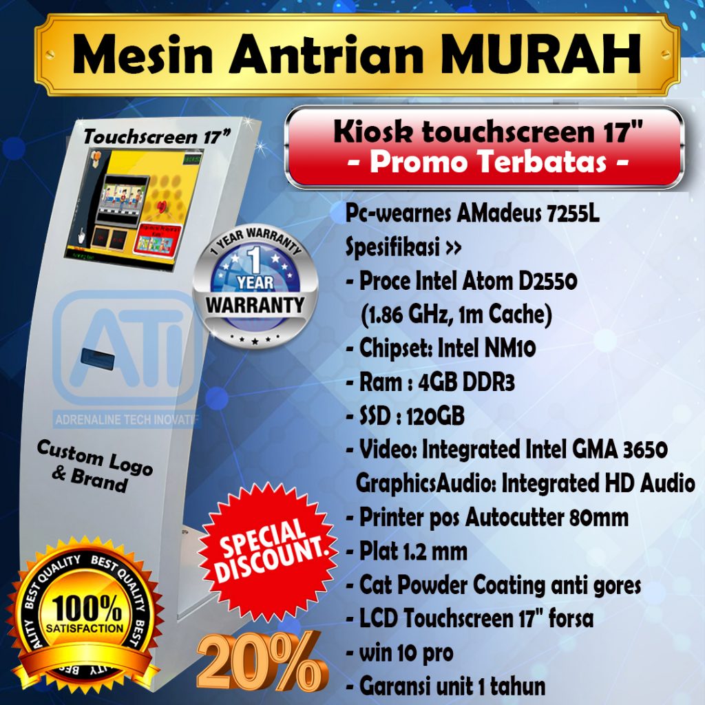 mesin antrian anjungan